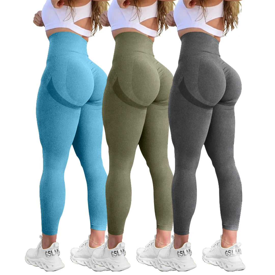 Autumn And Winter XS - XL Yoga Pants Women's Sports And Fitness Clothes Seamless Tight Sports Leggings